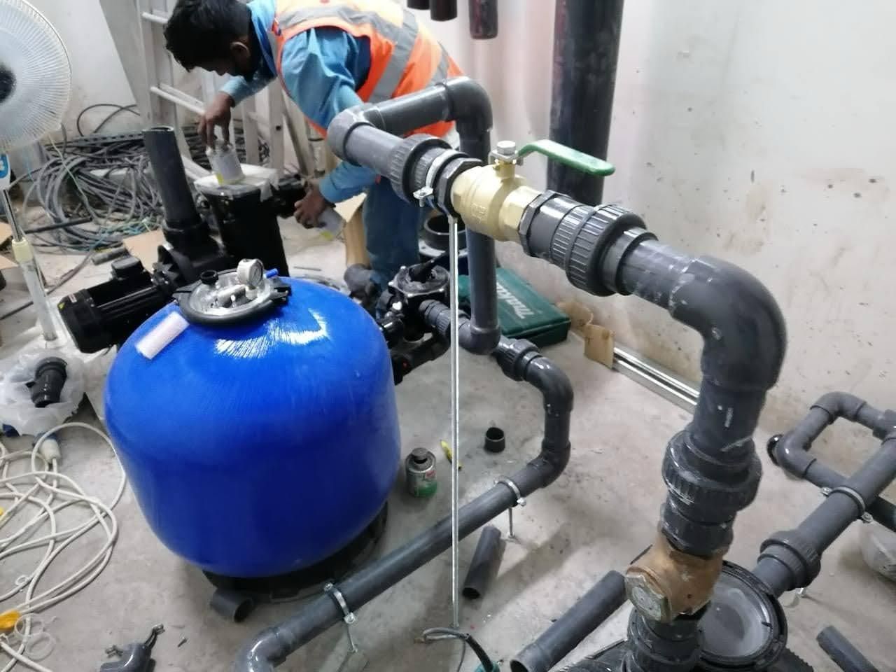 Swimming Pool MEP Work